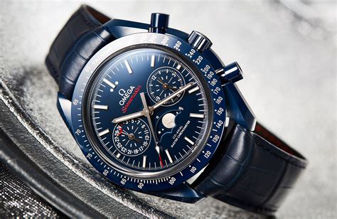 omega speedmaster blue moon.